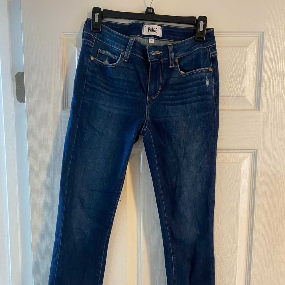 Paige crop jean